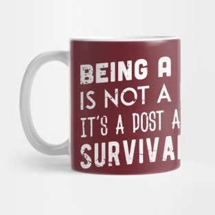 BEING A SCOUT IS NOT A HOBBY... (white) Mug